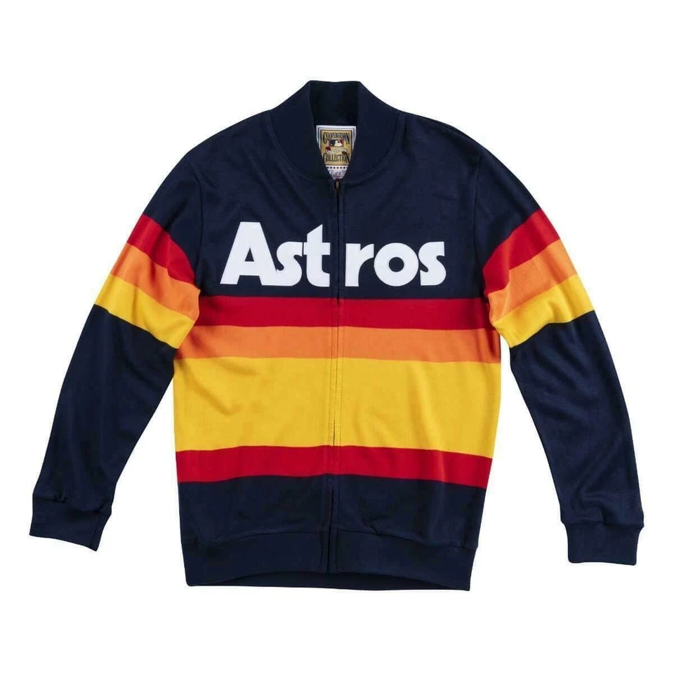 Mens Mitchell & Ness MLB Authentic Sweater Houston Astros - Image 1 of 1