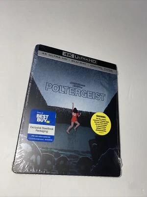 Poltergeist (1982) SteelBook 4K UHD + BluRay + Digital Code *READ - Image 1 of 4