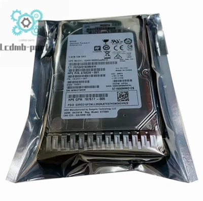 New HPE 872481-B21 872738-001 1.8TB SAS 10K 12Gb/s 2.5" 512E HDD Hard Drive US - Image 1 of 2