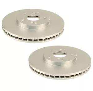 Bosch QuietCast Pair Set of 2 Front 299mm Vent Disc Brake Rotors For Acura Honda - Picture 1 of 1