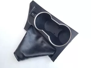 2014-2019 Toyota Corolla Center Console Trim Panel Leather Boot Brake Lever Cup - Foto 1 di 9