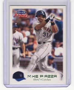 MIKE PIAZZA 2000 FLEER FOCUS MLB BASEBALL CARD SERIAL #'D 173/300 METS NICE! HOF - Picture 1 of 2