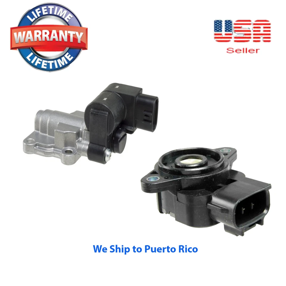 JUEGO DE CONTROL DE AIRE DE RALENTÍ + TPS Se adapta a: Chevrolet Prizm 1998-2002 Toyota Corolla Foto 1 de 4