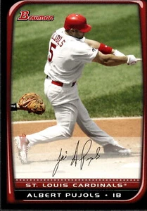 2008 Bowman #160 Albert Pujols Gold - Picture 1 of 2