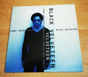 LENNY KRAVITZ Black velveteen REMIX VERY RARE SPAIN PROMO CD SINGLE CARD SLEEVE - Picture 1 of 2