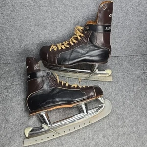 Vintage CCM Senior Pro Skates Size 7 - Picture 1 of 18