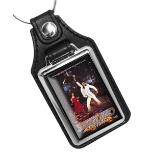 1978 Saturday Night Fever Movie Poster Design Key Chain Key FOB Key Ring  - Bild 1 von 3