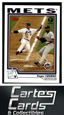 Roger Cedeno 2004 Topps 1st Edition #490 New York Mets - Image 1 of 2