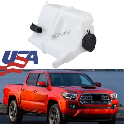 New Washer Fluid Reservoir For 2016-2023 Toyota Tacoma 8531504100 W/Cap & Pump Foto 1 de 4