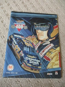 1990 Miller Original Draft 400 Michigan International Speedway Program * - Bild 1 von 3