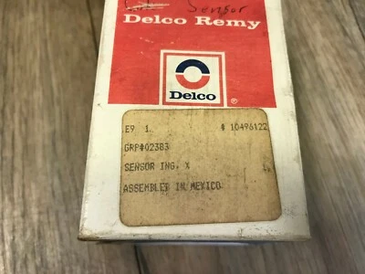 1991 年 BUICK CENTURY SKYLARK NOS GM DELCO CRANKSHAFT 位置传感器 10496122 — 第 1/2 张图片