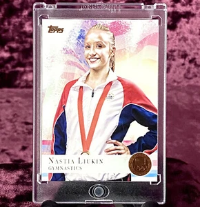 Nastia Luikin 2012 Topps Juegos Olímpicos de Verano Bronce RC COMO NUEVO EE. UU. Gimnasia Novato SP - Imagen 1 de 4
