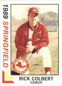 1989 Springfield Cardinals Best #27 Rick Colbert CO