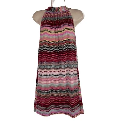 Women's Shift Dress Size Medium Sleeveless Lightweight Sundress Above Knee Mini - Image 1 of 4