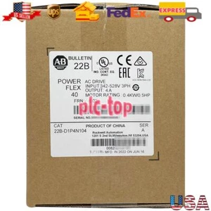 Allen-Bradley 22B-D1P4N104 PowerFlex 40 AC Drive New 2022 22BD1P4N104 AB US - Picture 1 of 4