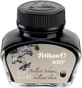 Tinta Embotellada Para Plumas Estilograficas Negro Brillante 30 ML 1 Unidad - Picture 1 of 13