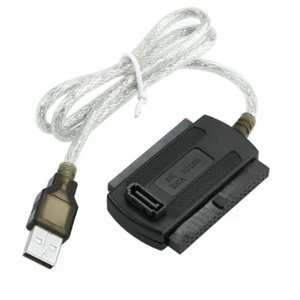 2.5 3.5 SATA IDE to USB Adapter Cable Lead For Hard Disk Drive HDD CD DVD RW Rom - Picture 1 of 2