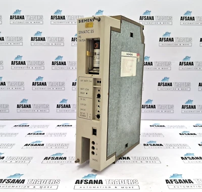 SIEMENS SIMATIC S5 DIN 41752 POWER SUPPLY PS 7A/15A"SIGHTLY CRACKED" - Image 1 of 4