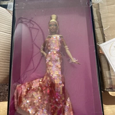 Stephen Burrows Alazne Barbie Doll #X8279 NRFB 2012 Gold Label Limited (Sealed) - Image 1 of 4
