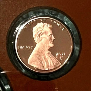 2021 P D S Lincoln Small Cent From Proof Set, P D In Mint Wrapper - Picture 1 of 6