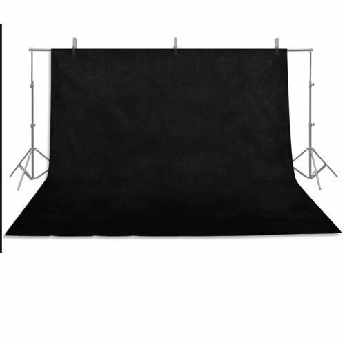 Fotografía Video Estudio Chromakey Pantalla Negra Fondo Fondo Corte Láser Edición Foto 1 de 1