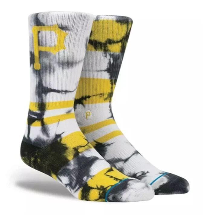 STANCE COTTON MLB PITTSBURGH PIRATES BUCS SOCKS MENS SMALL 3-5.5 NWT - Image 1 of 1