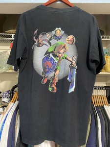 Vintage Legend Of Zelda Majoras Mask N64 T Shirt Large Single Stitch Nintendo