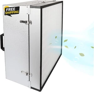Laminar Flow Hood Fan Filter Unit FFU with H14 HEPA Filter Cleanliness Class 100 - Picture 1 of 12