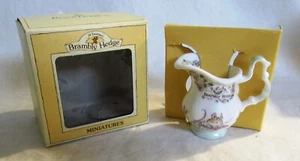 ROYAL DOULTON BRAMBLY HEDGE MINIATURE CREAMER OR PITCHER IN BOX - Picture 1 of 3