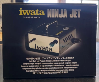 Iwata-Medea Studio Series Ninja Jet Single Piston Air Compressor - Image 1 of 2