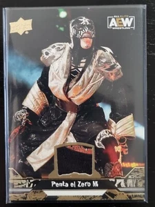 2023 AEW Penta El Zero M GOLD MEMORABILIA Trading Card Upper Deck #90262 - Picture 1 of 2