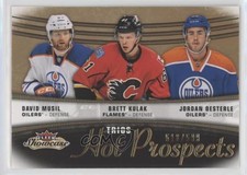 2015 Fleer Showcase Hot Prospects Trios /599 David Musil Brett Kulak Rookie RC
