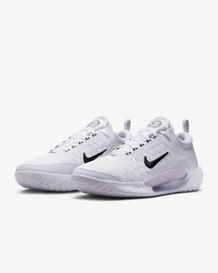 Size 11.5 - Nike Men's Court Zoom NXT Tennis shoes White Black 2022 DH0219 - Picture 1 of 7