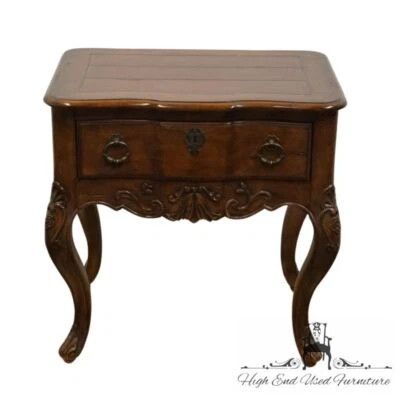 HEKMAN FURNITURE Louis XV Country French Provincial 28" Accent End Table - Image 1 of 4
