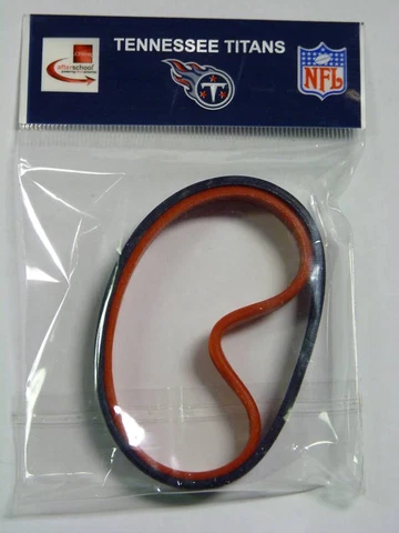 Tennessee Titans 2 Rubber Wristbands New Cover