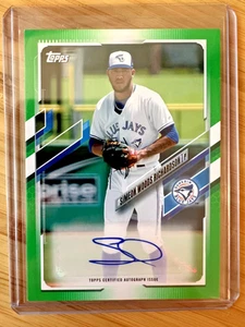 2021 Topps Pro Debut Green Auto /99 Simeon Woods Richardson #PD-68 Auto - Picture 1 of 2