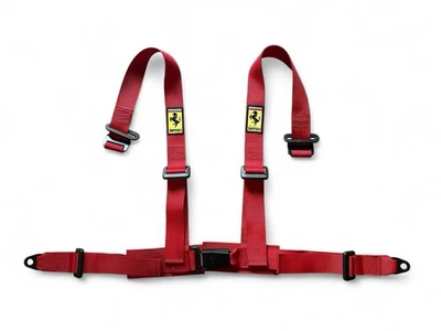 CINTURÓN DE SEGURIDAD FERRARI 360 ARNÉS 4 PUNTOS DE SABELT | CHALLENGE STRADALE | REPUESTO Foto 1 de 4