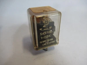 Line Electric 7189-0003 SKTRO Flame Relay 120VAC 10A 5 Blade USED - Picture 1 of 3