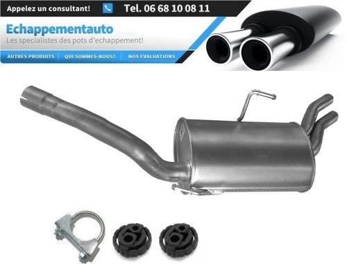 Citroën Jumpy I 2.0 HDI (2000–2005) Silenziatore Posteriore Omologato E - Immagine 1 di 1