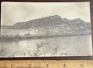 RPPC Real Photo Postcard 1st DIVISION GERMAN EHRENBREITSTEIN FORTRESS - Picture 1 of 5