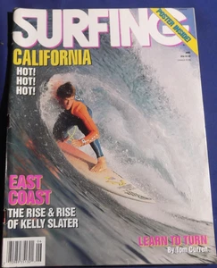SURFING MAGAZINE JUNE 1988  MIKE PARSONS   KELLY SLATER PROFILE    VINTAGE - Picture 1 of 6