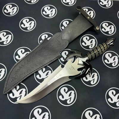 Gil Hibben Knives Warbird Fantasy Dagger UC851 Stainless Knife w/ Signed Sheath - Image 1 of 4