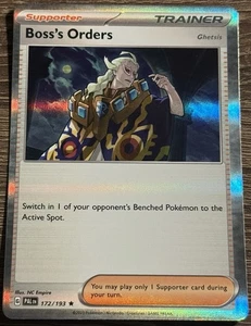 Boss's Orders - Rare SV02: Paldea Evolved 172/193 NM/M (L) - Bild 1 von 2