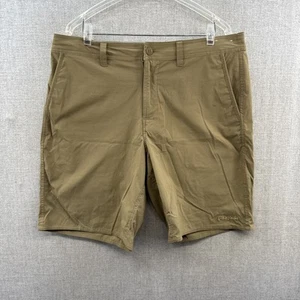 Patagonia Stretch Wavefarer Walk Shorts 9" Mens 36 Beige Drawstring Outdoor - Picture 1 of 12