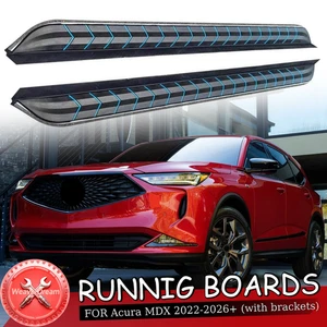 2pcs Running Board fit for Acura MDX 2022-2026+ Side Step Nerf Bar Accessories - Picture 1 of 6