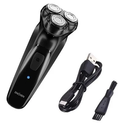Men's Rechargeable Electric Shaver Pop-up Trimmer Rotary Razor Beard Shaving New - Image 1 of 4