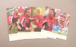 5x FC BAYERN Munich, Original Signed AK/Card 10x15 cm - Picture 1 of 1