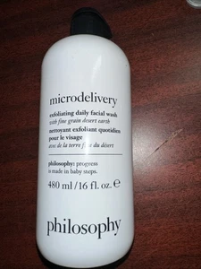 Lavado facial exfoliante diario Philosophy MicroDelivery 16 oz / 480 ml sellado - Imagen 1 de 2