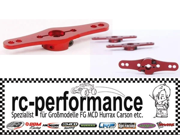 Alu Servohorn für Savöx Futaba Servos mit  25 Z FG Hurrax CF HPI MCD etc. - Bild 1 von 1