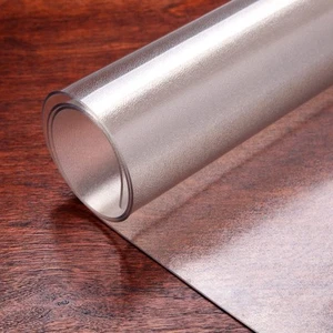 Frosted Clear Desk Protector Mat, 1.5mm Thick Writing Desk Blotter Pad for Of... - Zdjęcie 1 z 6